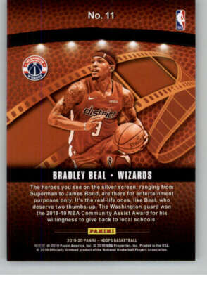 11 Bradley Beal Washington Wizards | eBay