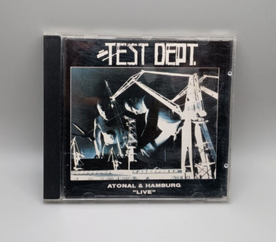 Test Dept. - Atonal & Hamburg ''Live'' CD German Import OOP Rare