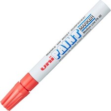Uni-Paint 63602 PX-20 Oil-Based Paint Marker, Medium Line, Red, 3pk