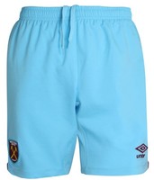 West Ham United Kids Away Shorts 2016-17 West Ham United Kids Away Shorts 2016-17