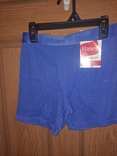 Hanes Originals Women's SuperSoft Comfywear Boxer Shorts, NWT SIZE XS
