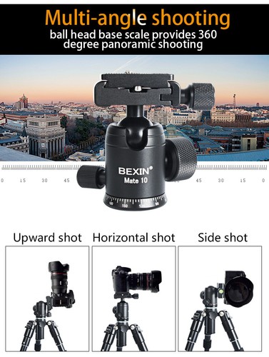 Travel Flexible Portable Lightweight Camera Desktop Tabletop Mini BallheadTripod - Picture 4 of 12