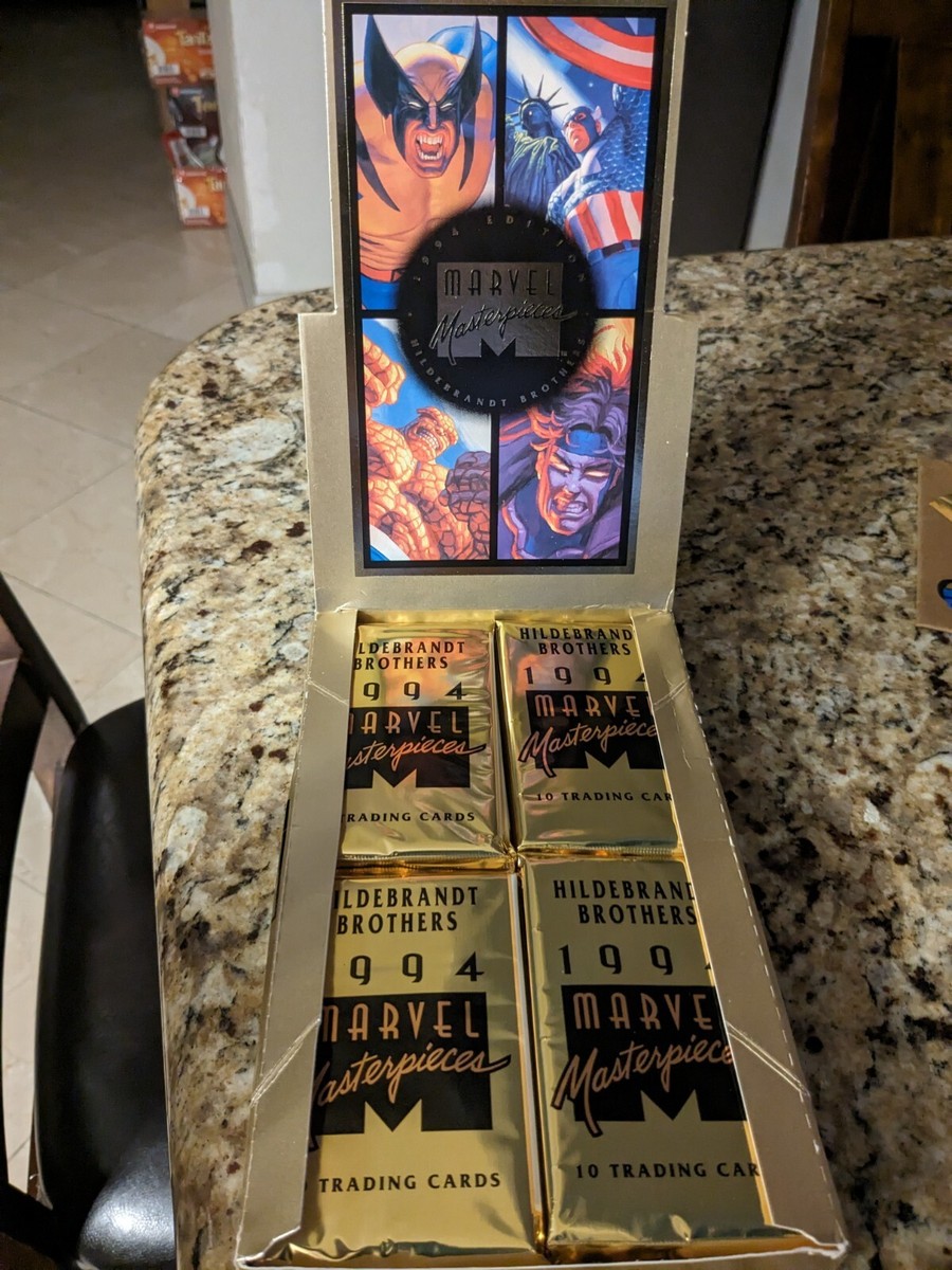 1994 FLEER MARVEL MASTERPIECES PACK(S) FROM NEW FACTORY SEALED