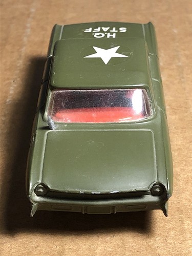 Vintage Corgi Toys | #358 | Oldsmobile Super 88 H.Q. Staff Car | US Army - Picture 9 of 12