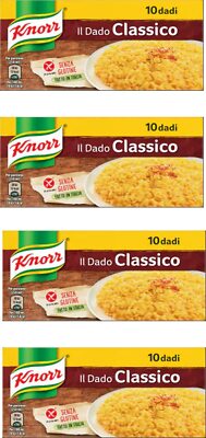 Knorr: Brühwürfel ''Classico'', 4 Boxen À 10 G, 4 Stück