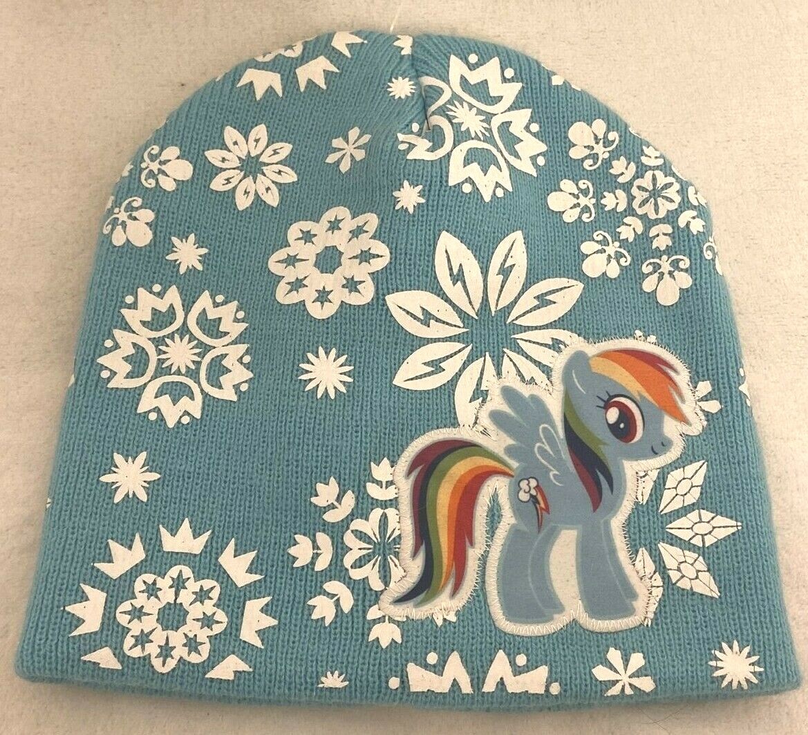 My Little Pony "Rainbow Dash" Calza Berretto Berretto Azzurro Bello!