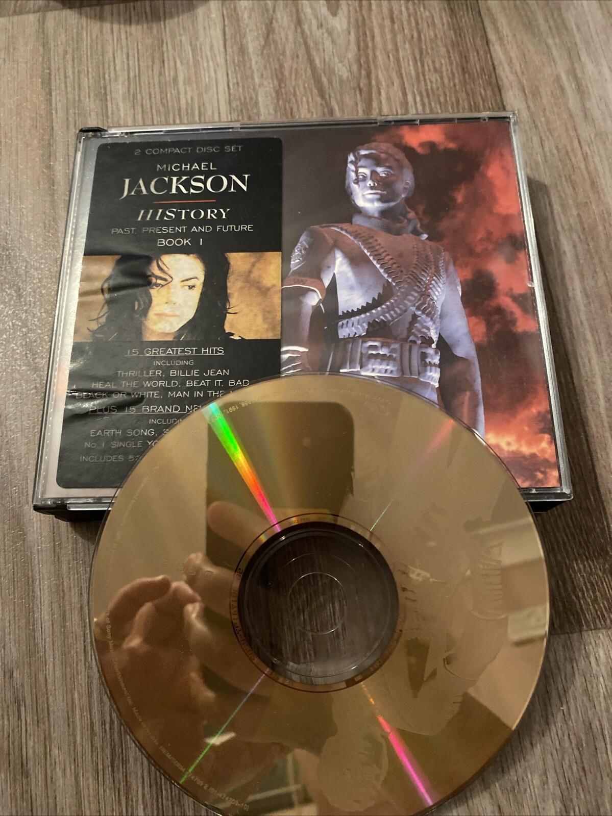 History: Past, Present and Future, Book I by Michael Jackson (CD, 1995)