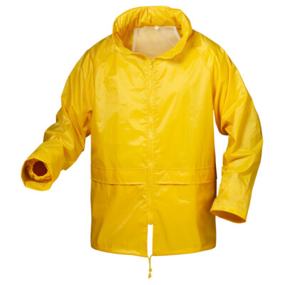 Regenjacke Regenkleidung Jacke  Herbstjacke mit Kapuze Windbreaker günstig NEU