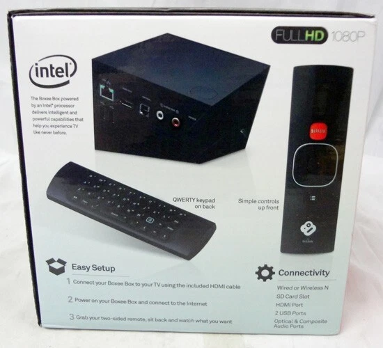 Dispositivo de transmisión de medios HD Full Digital D-Link Boxee Box ¡Nuevo con caja abierta! Foto 2 de 4
