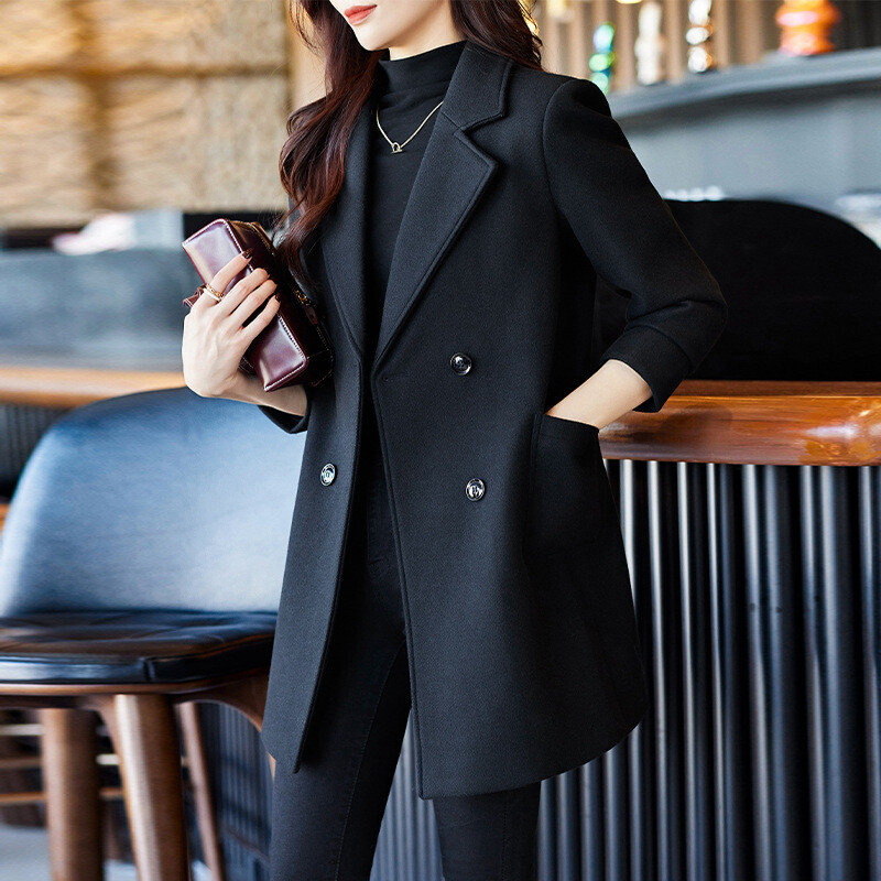 Tweed Blazer Women Small Medium Large Size 4-12 Longline Jacket