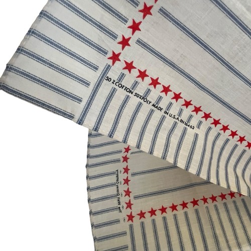 Vtg Disney Mickey Mouse LTD Est 1928 Bandana Scarf Stars Stripes Patriotic USA - Picture 11 of 16
