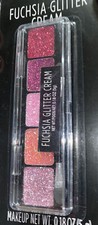 Fuchsia Glitter Makeup Halloween Concert Party Makeup Pink/Purple Glitter