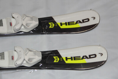 NEW HEAD Supershape kids Skis 77cm + size adjustable bindings SLR4