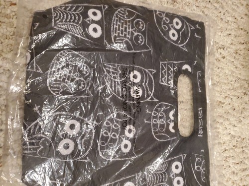 Thirty one Owl Design Thermal zipper close Party Picnic Lunch tote Bag 31 new - Picture 2 of 2
