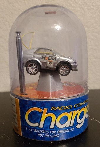 Charge-N-Go Mini Racer RC Car #9976 Mega Toys SEALED New Silver - Picture 2 of 3