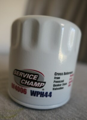NEW Genuine Service Champ 0F4006 WPH44 Oil Filter PH3506 PZ-48 QS14006 V058