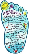Footprints For Children Iron On Transfer For T-Shirt + Light & Dark Fabrics #4