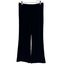 Cupio Pants Women's Women's Small Pull On Bootcut Lightweight Stretch Black