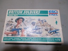 ESCI 1/72nd scale plastic set 200 WWII British Infantry