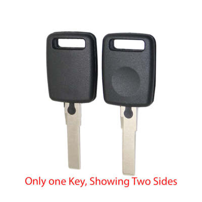 New Uncut Blank Chipped Transponder key Replacement for Audi ID48 Chip HU66