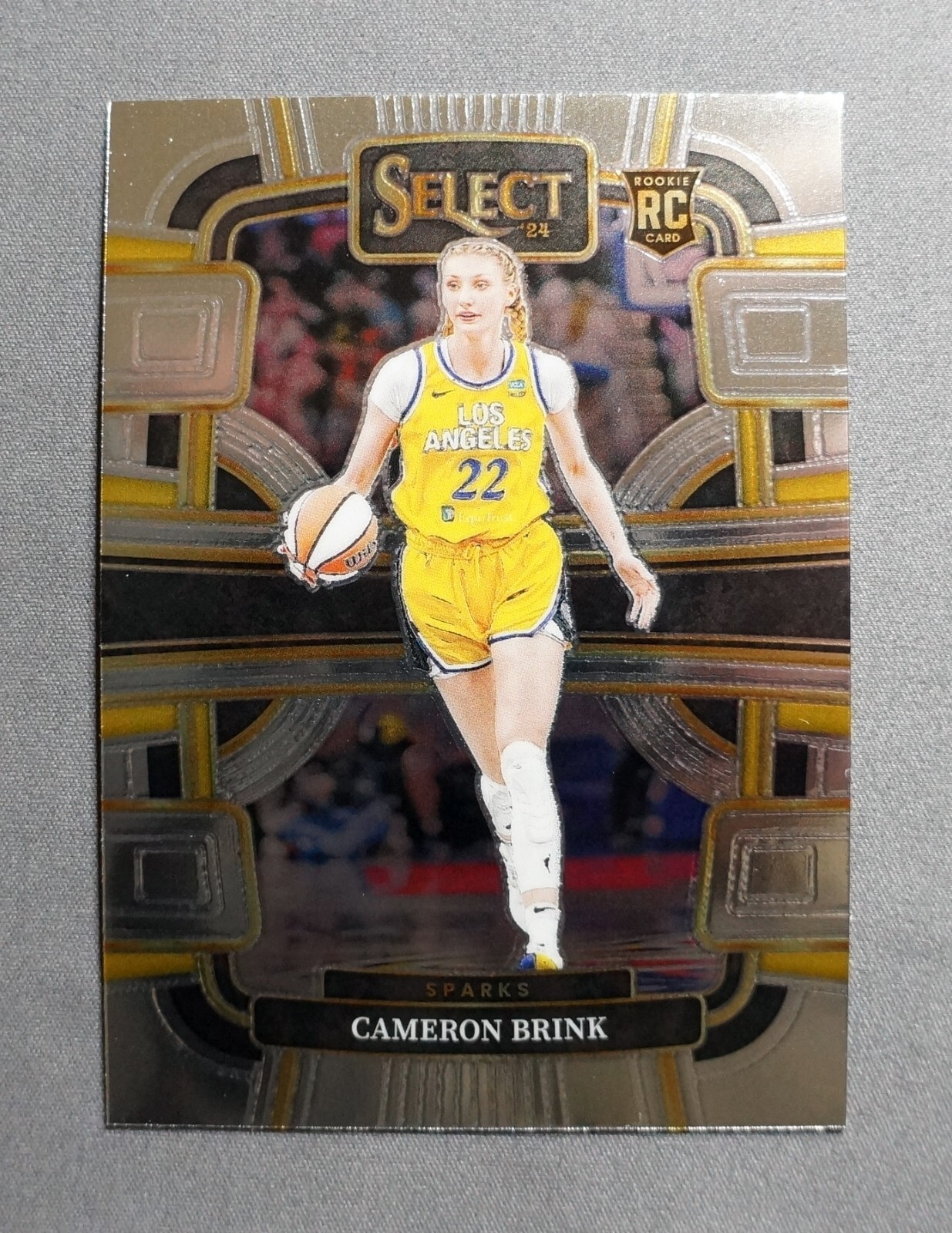 Cameron Brink 2024 Panini Select WNBA Concourse #56 Silver Prizm (RC)