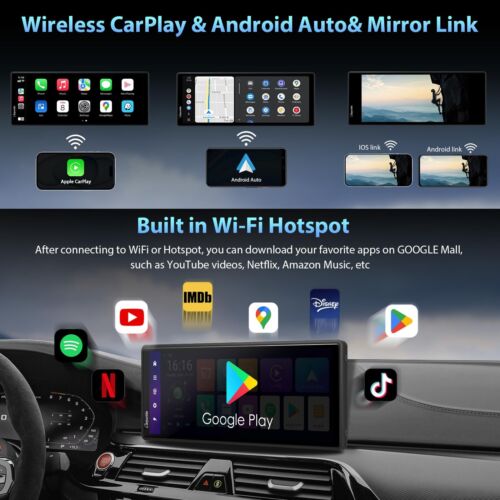 Carpuride W903 Pro CarPlay Android Auto 4+64GB GPS Navigation APP CarPlay Screen - Bild 2 von 9
