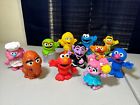 Lot of 11 Hasbro Sesame Street Plastic Play Figures 2013-2021 Preowned 2" to 3"