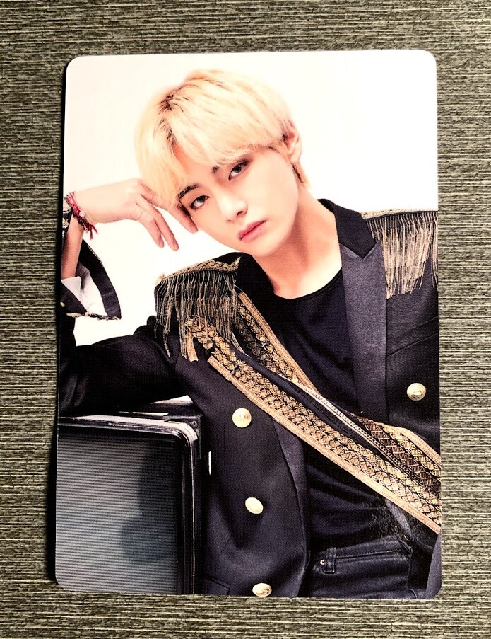 BTS Ⅴ Mini Photo Card Chain Badge 2019 World Tour Japan Official