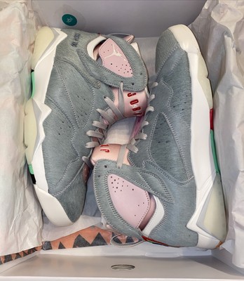 jordan 7 grey and pink