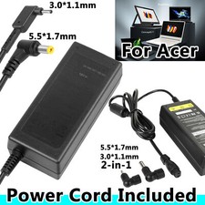 45W 65W For Acer Series Laptop AC Adapter Charger Computer Monitor Power Supply