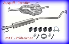 Abgasanlage Auspuff für Opel Astra G 1.4i 16V & 1.6i 8V Caravan / Kombi T98 +Kit