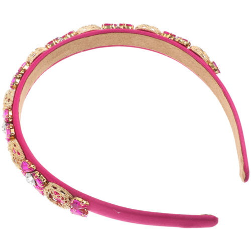  Stirnband Einfacher Mode Stirnband Kopfschmuckstück Juwelen Stirnband Bling - Afbeelding 1 van 12