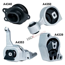 4pcs Engine Motor Transmission Mount Set Fits 2007-2016 Nissan Altima 2.5L CVT