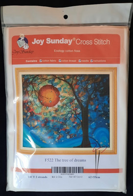 Joy Sunday Counted Cross Stitch Kit The Tree of Dreams F522 - sealed