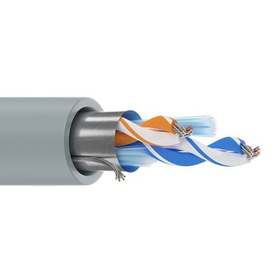 500' Belden 1419A 24 AWG 2 Pair Foil Shield RS232/422 Computer Cable 300V