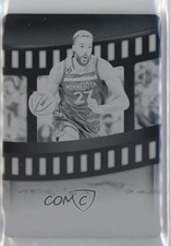 2022-23 Noir Freeze Frame Signatures Printing Plate Black 1/1 Rudy Gobert 7n6