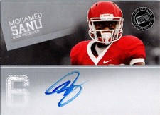 Mohamed Sanu 2012 Press Pass Autograph/Signed/Auto #PPS-MS Rutgers Knights Card