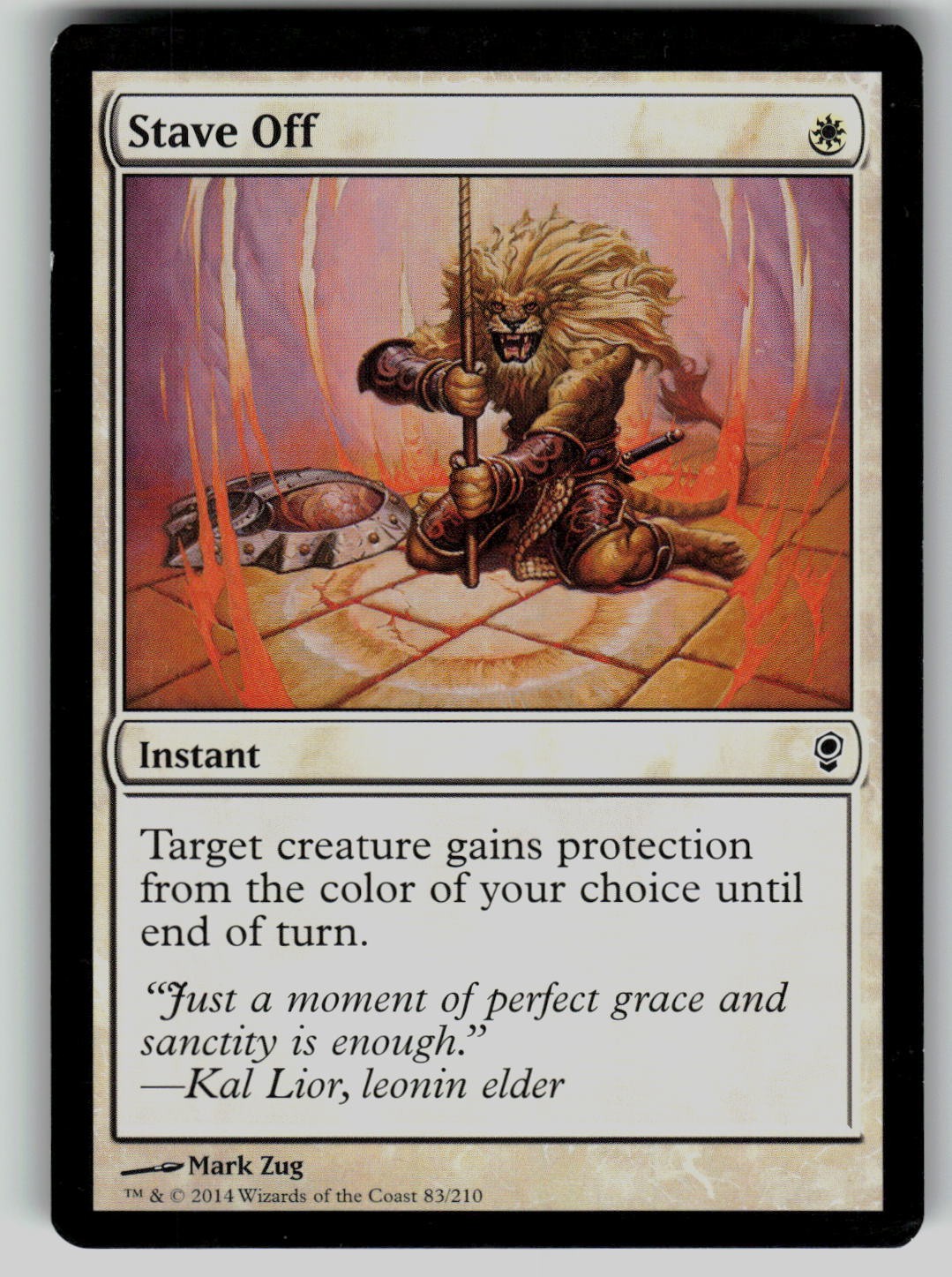 Stave Off 83 Conspiracy Magic: The Gathering Common