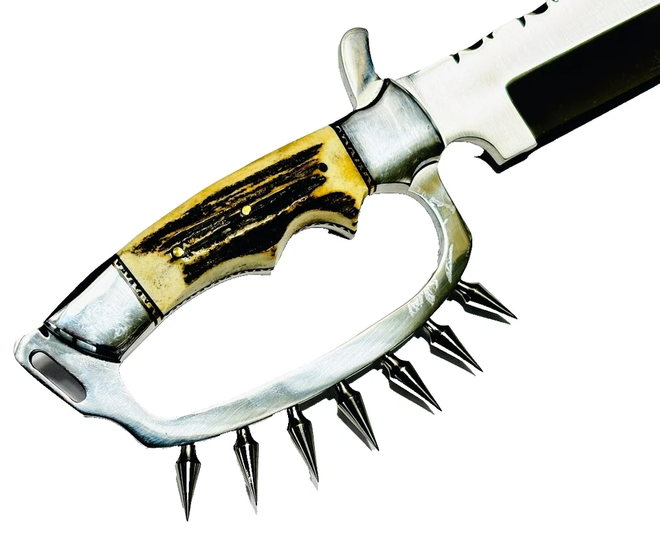 Ударные столовые приборы заказ ручной работы боевой нож неиспользованный 16» кинжал меч ножи - Изображение 4 из 4