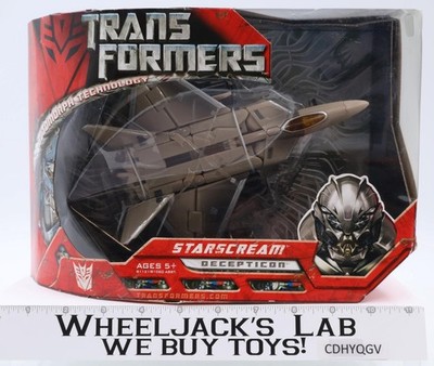 Starscream Voyager Class Transformers Movie 2007 Hasbro Figure NEW MISB SEALED