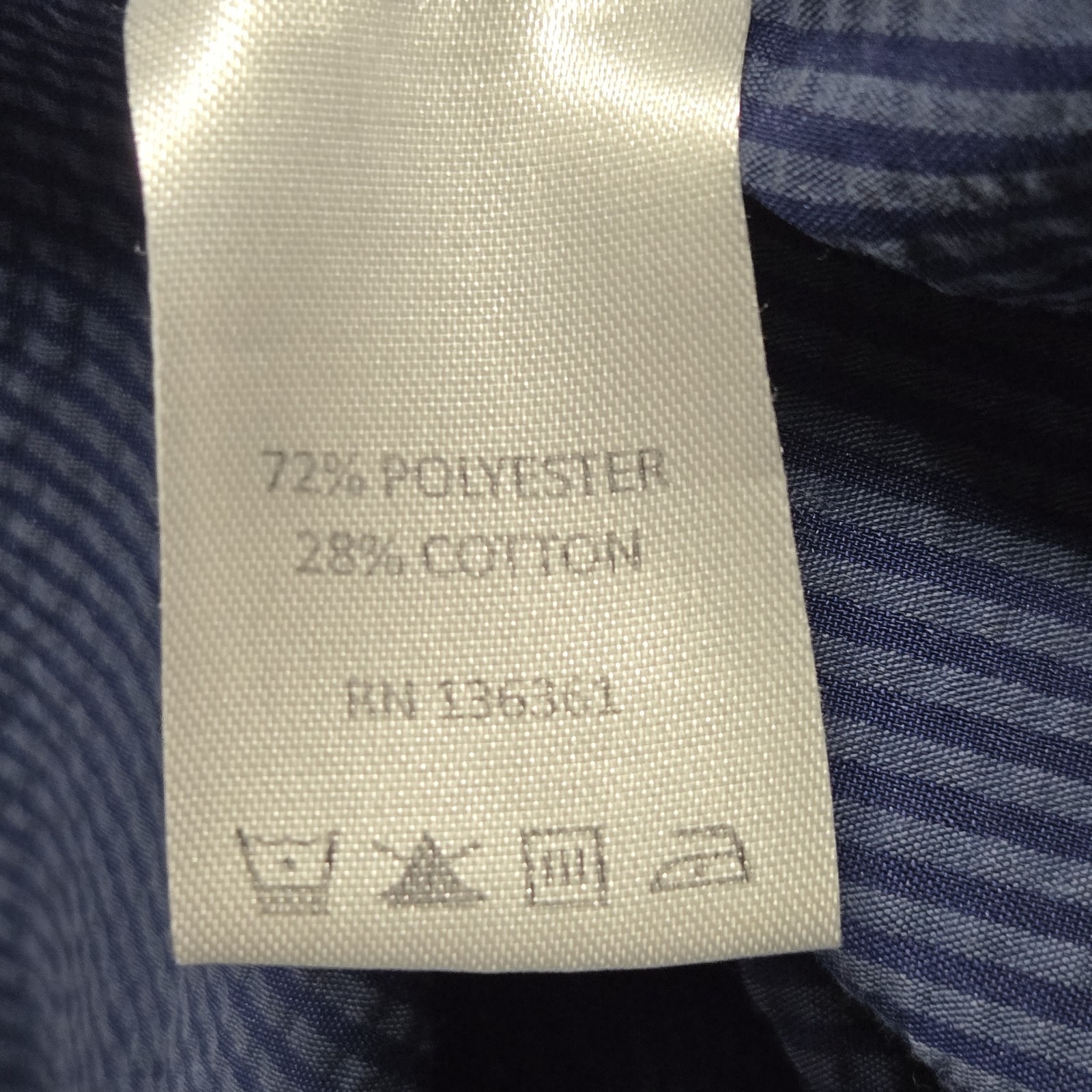 move performance apprel button up shirt blue size… - image 7