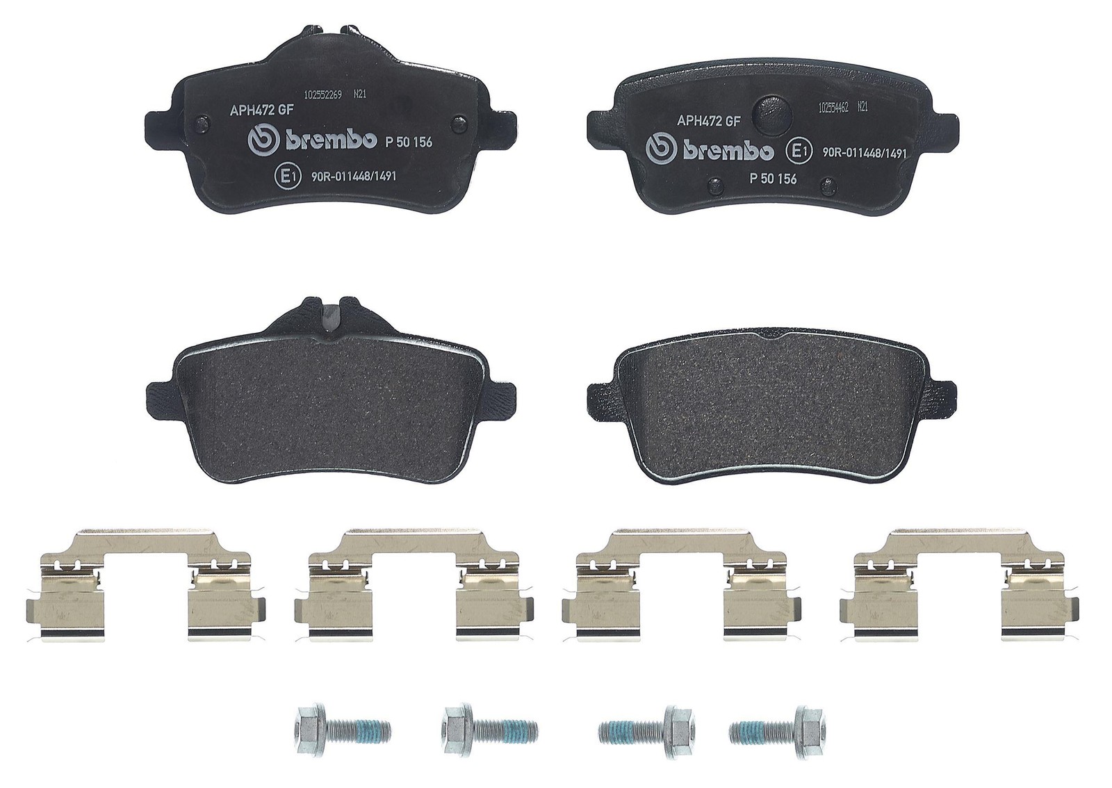 Für BREMBO P 50 156 Ham pads. rear MERCRDES AMG - Bild 4