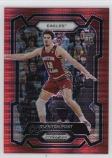 2024-25 Panini Prizm Draft Picks Red Pulsar Prizm 258/299 Quinten Post #73 0q3