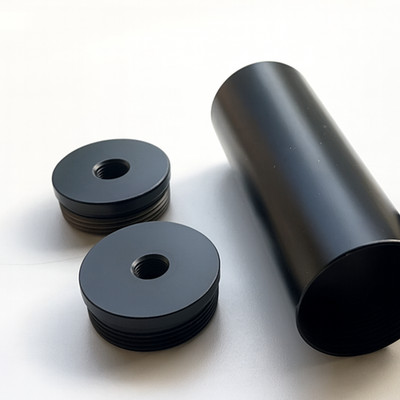 Not Suppressor/Silencer Black Aluminum Threaded Tube 12x1.5 in. or 12x1.26 in