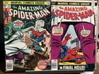 AMAZING SPIDER-MAN #163 + 164 MARVEL 1976 KINGPIN