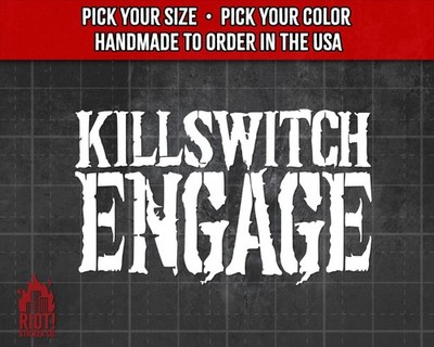 Killswitch Engage Decal for Car Band Sticker for Laptop Metalcore Sticker