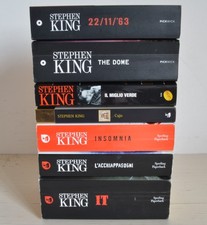 STEPHEN KING LOTTO 7 LIBRI