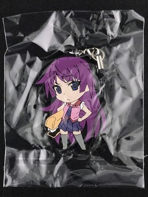 Monogatari Series Rubber Strap Key Chain Aniplex Hitagi Senjougahara New