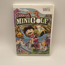 Wii Carnival Games: Mini-Golf (Nintendo Wii, 2008) CIB Tested