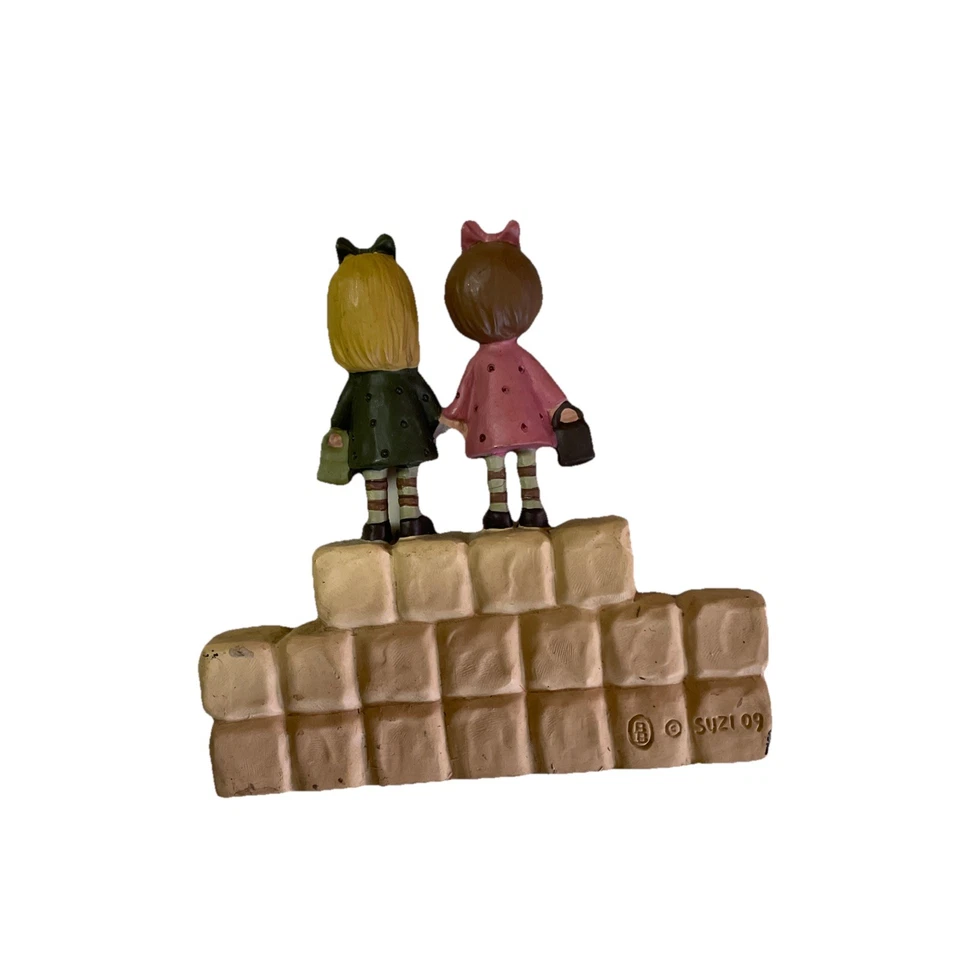 Best Friends навсегда - новый резиновый блок с двумя друзьями на нем от Blossom ведро  - Изображение 2 из 2